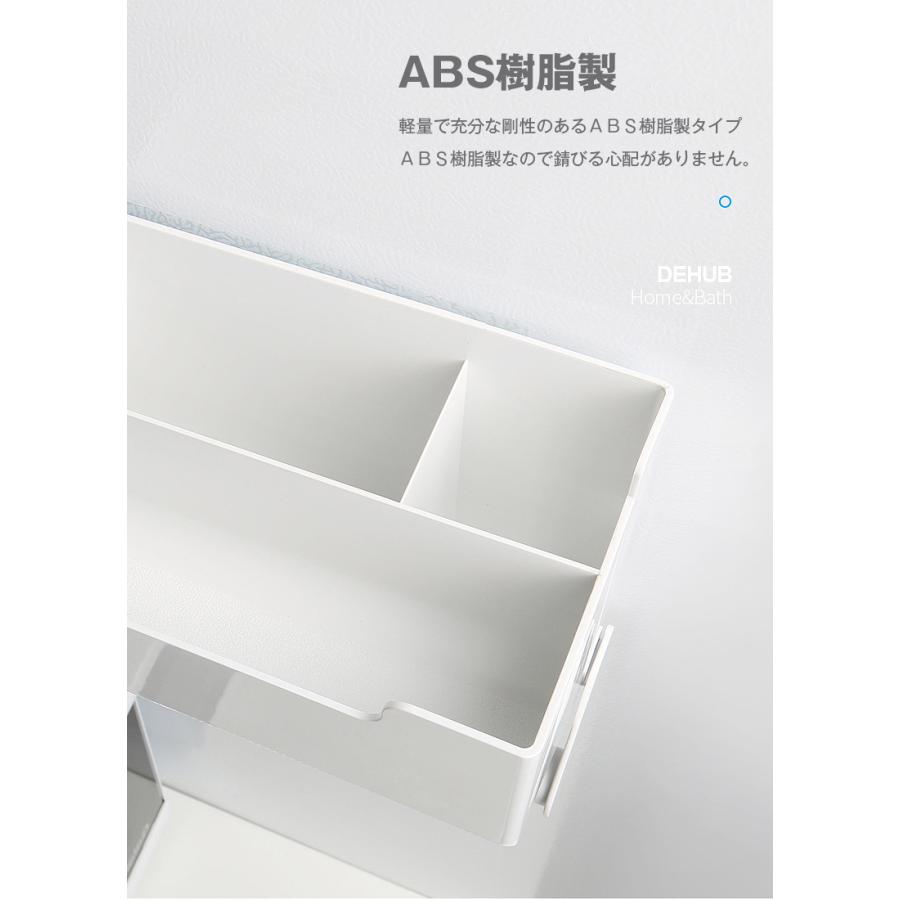 ラップホルダー 大容量 台所ラック 多機能 プラスチック刄あり 収納用品 穴あけ不要 キッチンパネル キッチン 耐荷重3kg 吸着シート仕様 | ホームアイホーム | 11