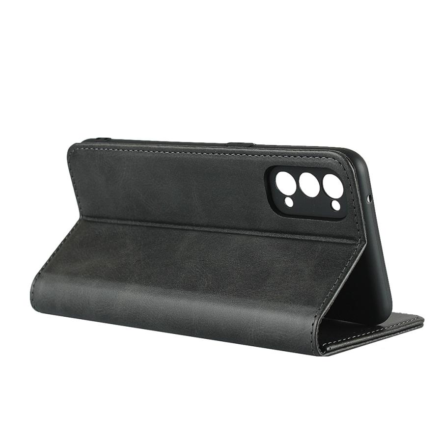 OPPO Reno4 手帳型 ケース 手帳ケース カバー スマホケース OPPO Renoケース 携帯カバー 肌触り良い PUレザー TPUケース ストラップホール付き カード収納 | ホームアイホーム | 13