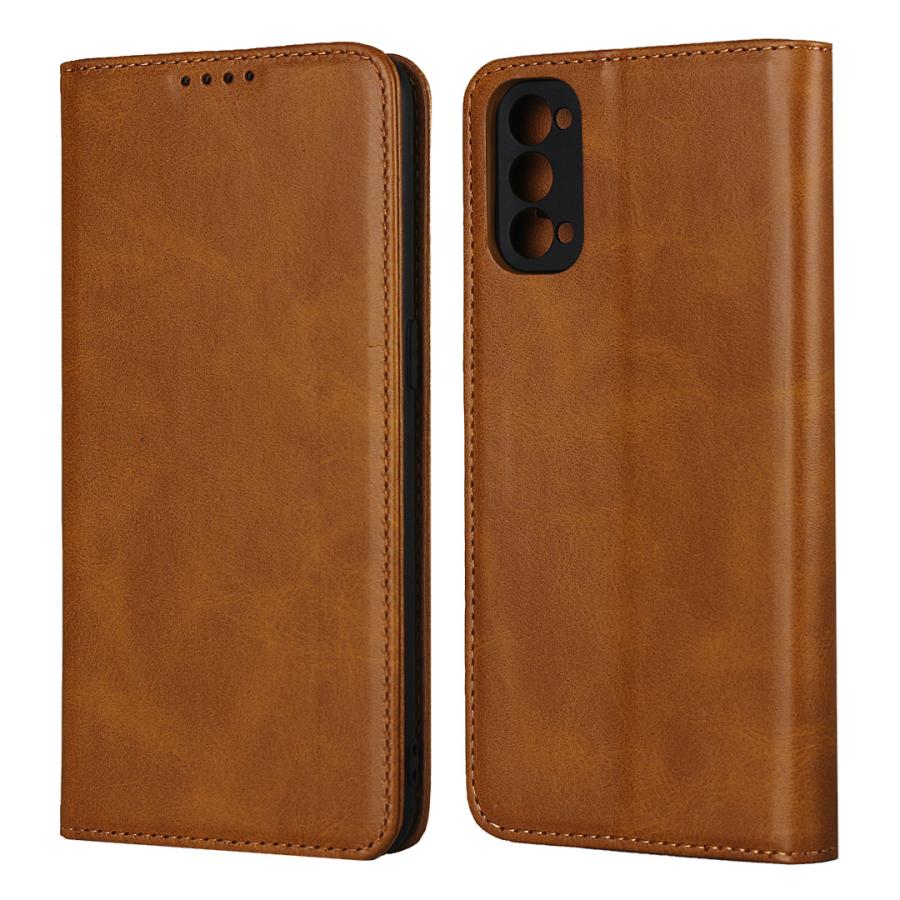 OPPO Reno4 手帳型 ケース 手帳ケース カバー スマホケース OPPO Renoケース 携帯カバー 肌触り良い PUレザー TPUケース ストラップホール付き カード収納 | ホームアイホーム | 01