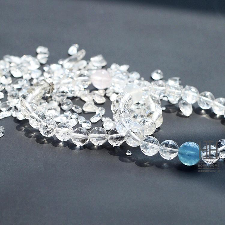 水晶ブレスレット パワーストーン 天然石 レディース クリスタル クラック水晶 アクアマリン ムーンストーン 開運祈願 癒し 安らぎ 魔除け 浄化 激安 おしゃれ | ホームアイホーム | 09