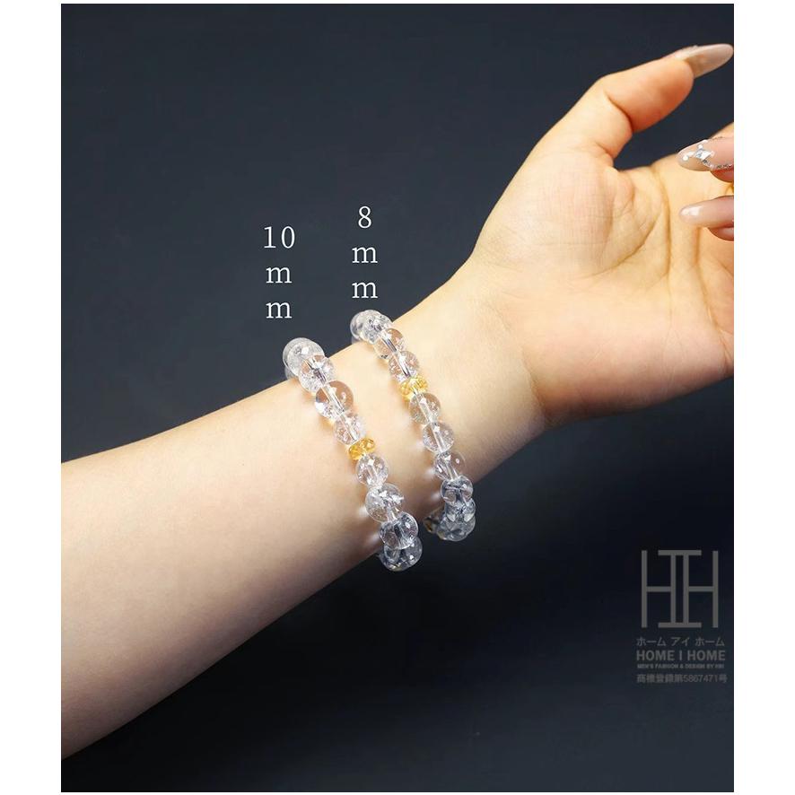 水晶ブレスレット レディース パワーストーン 天然石 クリスタル 水晶 クラック水晶 シトリン 多面カット 金運 癒し 浄化 激安 人気 おしゃれ ギフト プレゼント | ホームアイホーム | 07