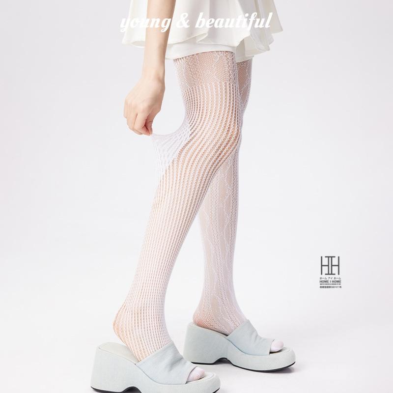 ストッキング 網タイツ セクシー レディース 個性 ABデザイン 不規則メッシュ パンスト 美脚 セクシーランジェリー 美脚 ストレッチ 下着 おしゃれ 人気 ギフト | ホームアイホーム | 05