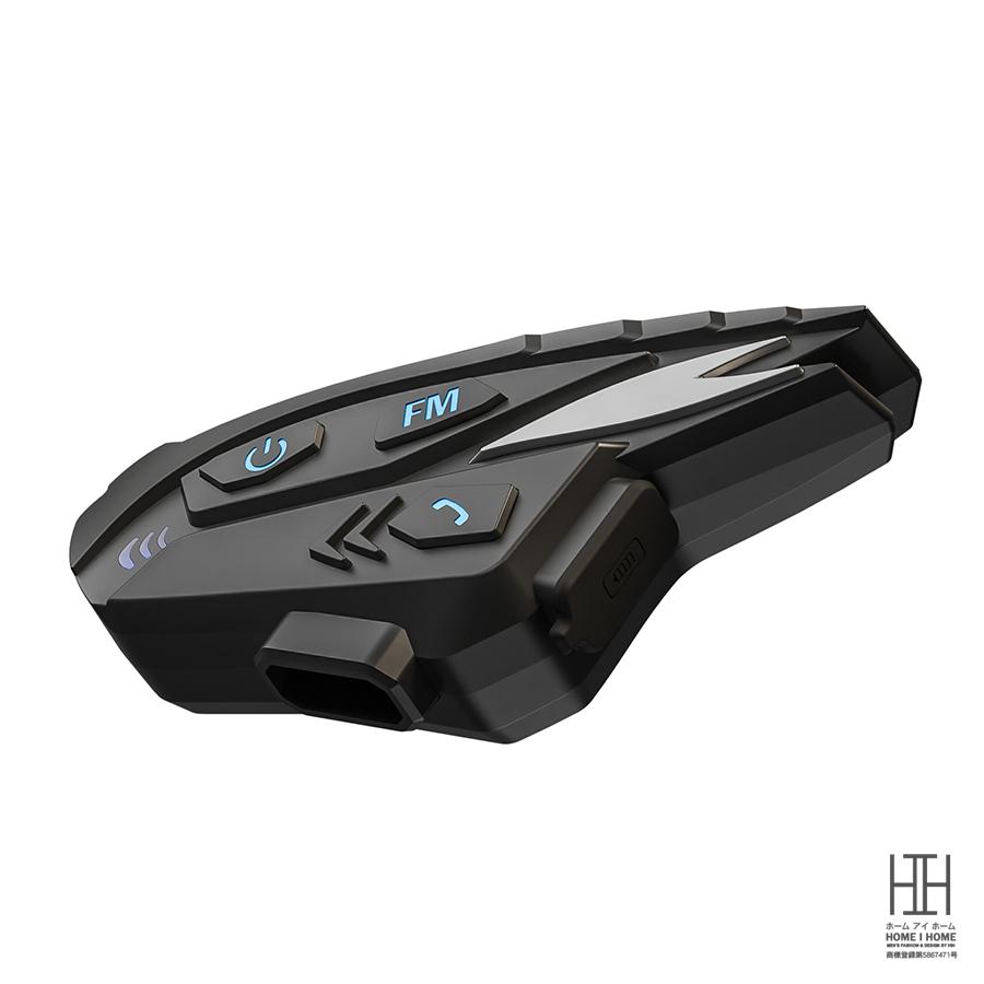 バイク用品 バイク インカム スピーカーマイク  IP65防水 バイク用インカム 軽量 タンデム Bluetooth5.1 日本語音声案内 通話 ツーリング 同時通話 音楽共有機能 | ブランド登録なし | 18