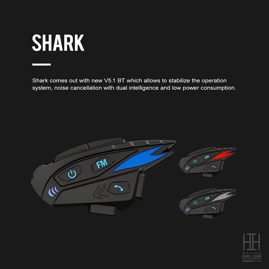 バイク用品 バイク インカム スピーカーマイク  IP65防水 バイク用インカム 軽量 タンデム Bluetooth5.1 日本語音声案内 通話 ツーリング 同時通話 音楽共有機能 | ブランド登録なし | 02