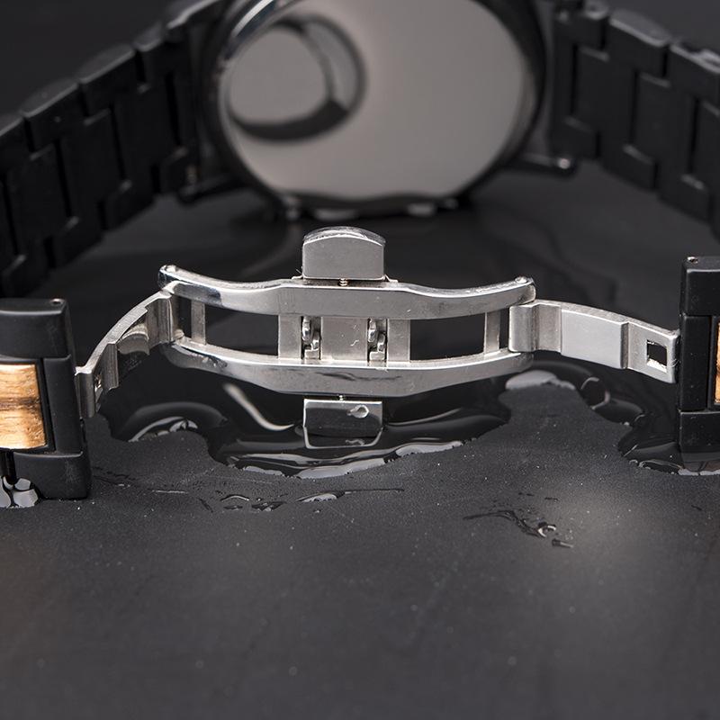 腕時計 メンズ ウォッチ クォーツ腕時計 日付表示付き 夜光 24時間表示 腕時計 メンズ 木製 ギフト メンズ腕時計 ビジネス アクセサリー | ホームアイホーム | 14