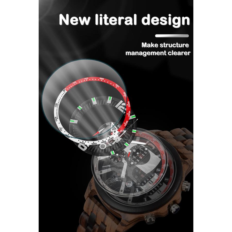 腕時計 メンズ 日本製クォーツムーブメント ウォッチ 日付表示付き 夜光 24時間表示 プッシュ式 タイマー付き ビジネス アクセサリー クォーツ腕時計 | ホームアイホーム | 07