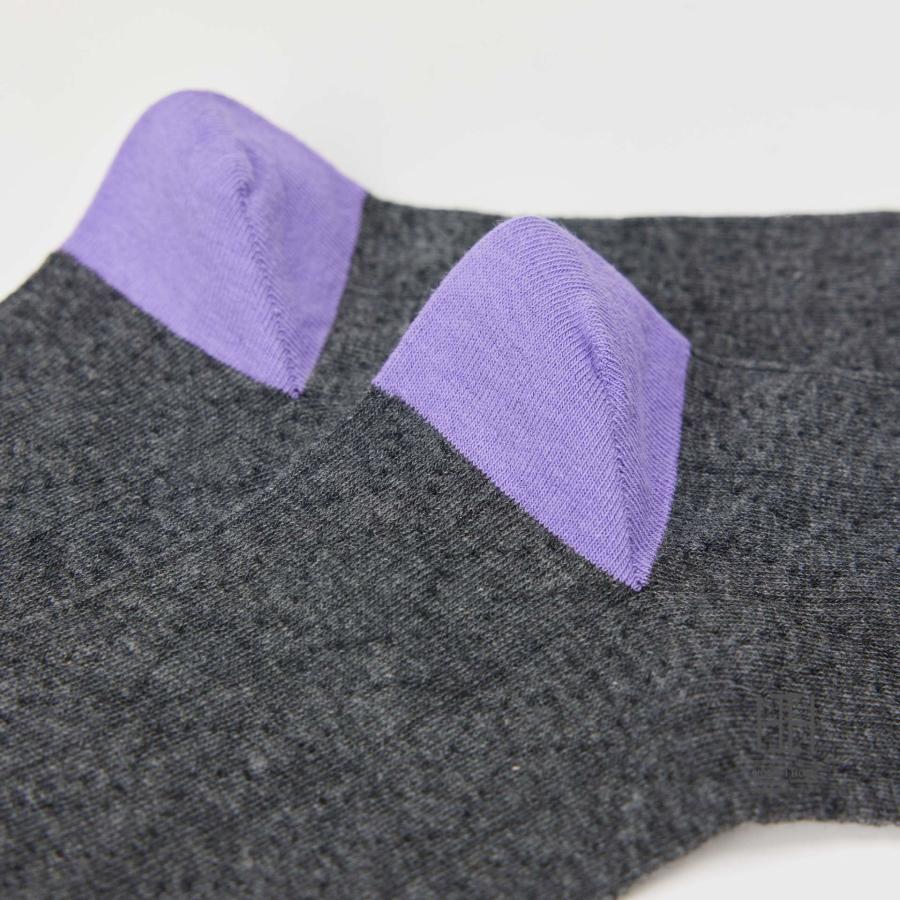 ハイソックス レディース ロング丈 美脚 スリム 着圧 ストレッチ 綿 おしゃれ 通気性 メッシュ 透け感 抗菌 防臭 吸汗 ストリート 切り替え ギフト 22-24.5cm | ホームアイホーム | 13