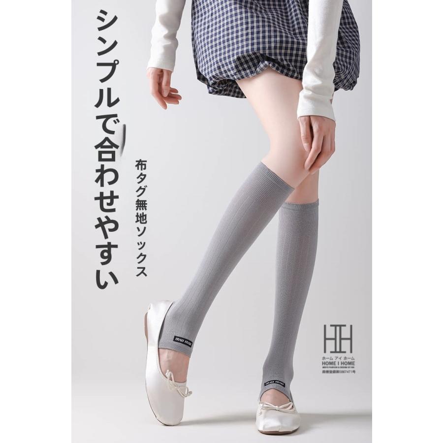 トゥレスソックス クルーソックス レディース ストラップ 着圧 吸汗 オープントゥ ソックス 先なし つま先なし 通気性 ハイソックス リブ編み 22-24.5cm | ホームアイホーム | 11