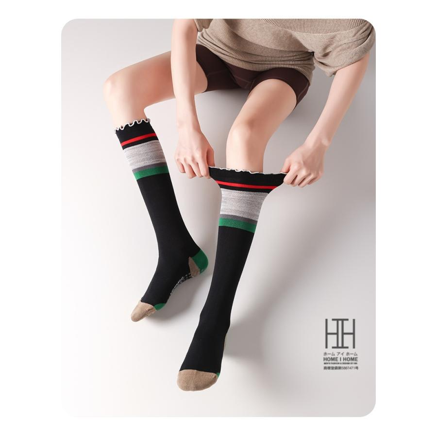 ヨガソックス レディース 着圧 抗菌 吸汗 スポーツソックス 消臭機能 綿 滑り止め 足裏マッサージ効果 スポーツ ヨガ ピラティス フィットネス 22-24.5cm | ブランド登録なし | 15