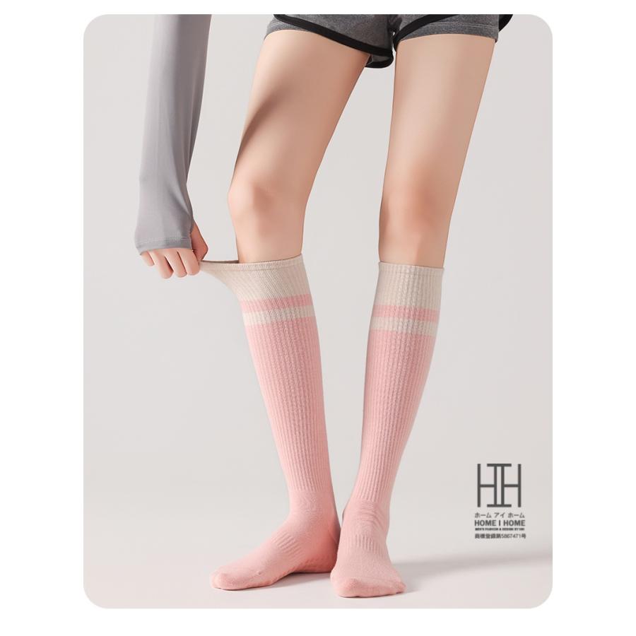 ヨガソックス レディース 着圧ソックス 綿 滑り止め スポーツ ヨガ ピラティス フィットネス 抗菌 吸汗 消臭機能 通気性 ストレッチ 22-24.5cm おしゃれ 人気 | ブランド登録なし | 21