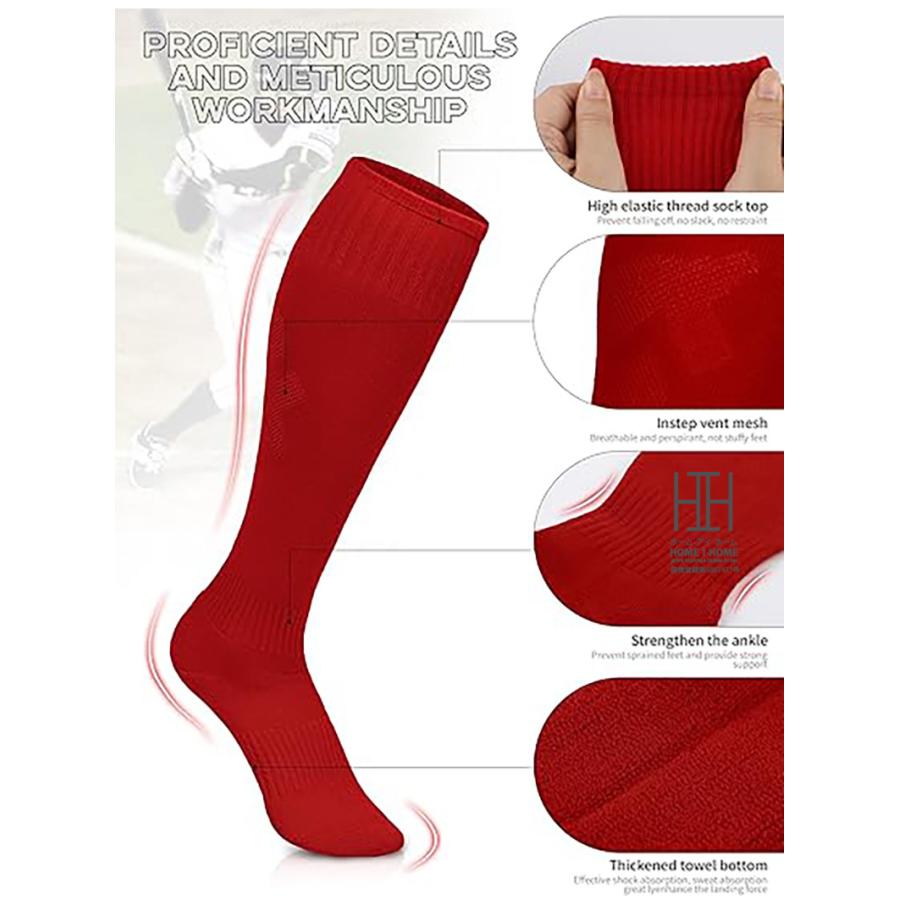 野球 ソックス ジュニア 大人 靴下 ベースボール ソフトボール くつした タオル編み パイル編み 野球ソックス 野球靴下 学生 甲子園 野球場 厚手 ストッキング | ブランド登録なし | 14