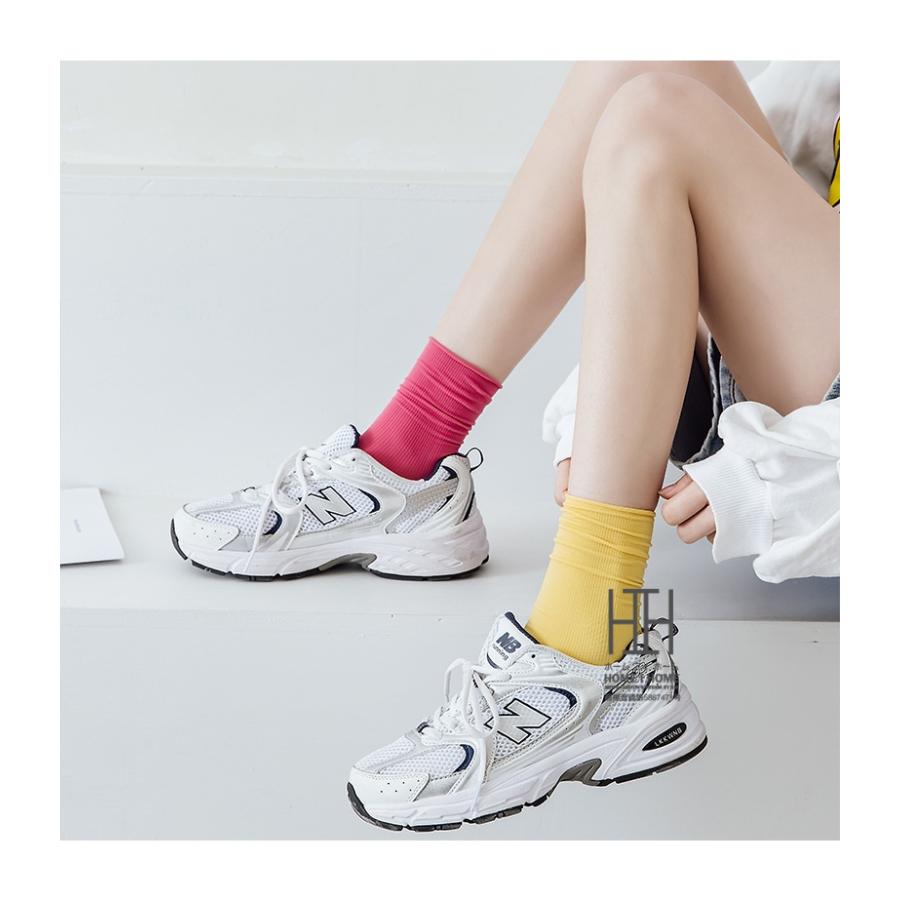 ソックス レディース 靴下 ナイロン ひんやり 涼しい 夏用 蒸れにくい 涼感 肌カバー ナイロンソックス 通気性 吸汗 速乾 通勤 通学 おしゃれ 人気 ギフト | ホームアイホーム | 22