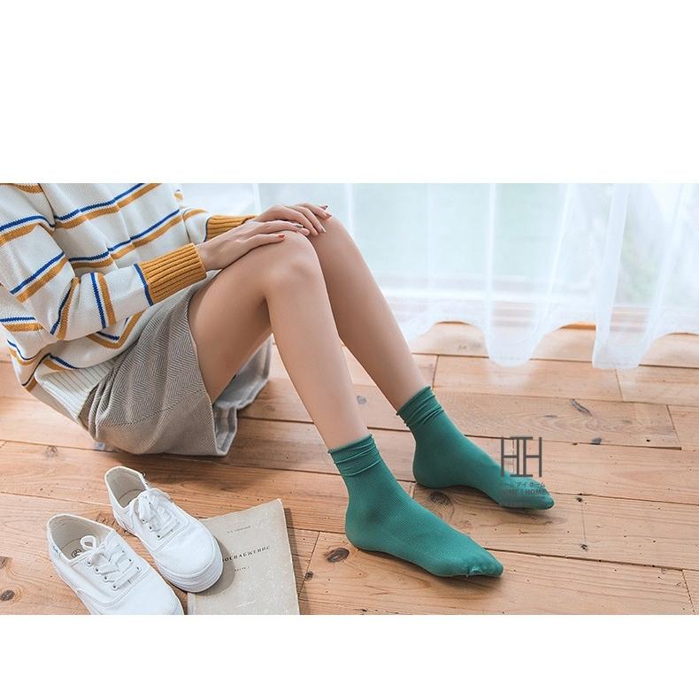 ソックス レディース 靴下 ナイロン ひんやり 涼しい 夏用 蒸れにくい 涼感 肌カバー ナイロンソックス 通気性 吸汗 速乾 通勤 通学 おしゃれ 人気 ギフト | ホームアイホーム | 29