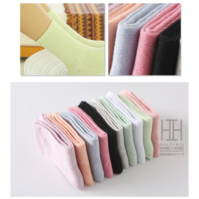 ソックス 靴下 レディース ハーフ丈 クルーソックス 無地 キャンディカラー カジュアル 11色展開 22-24.5cm 秋冬 おしゃれ 人気 快適 吸汗 通気性 | ホームアイホーム | 13