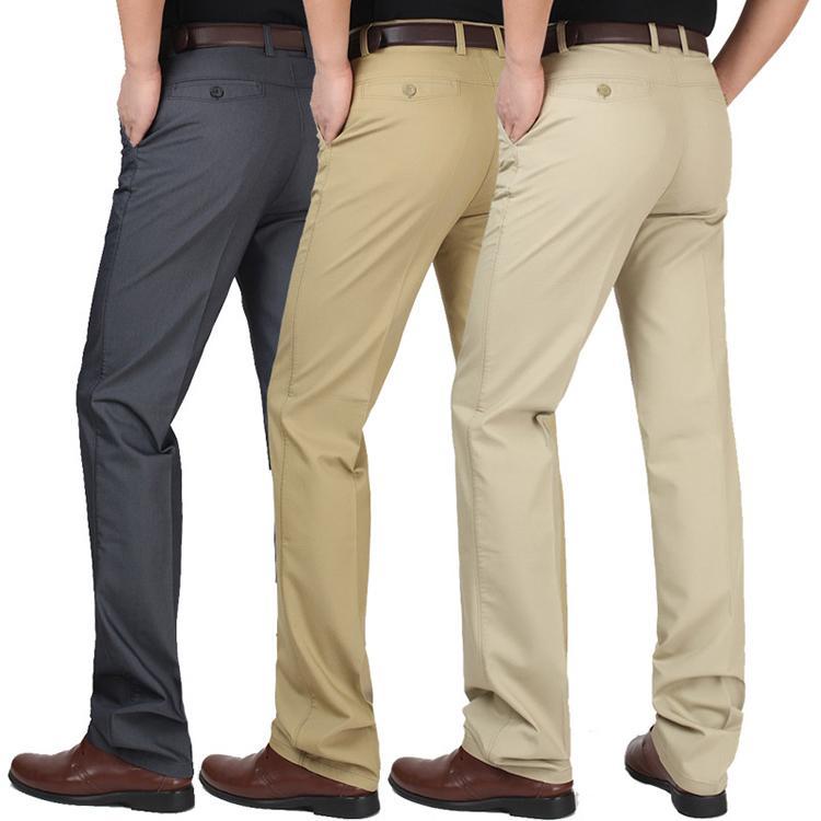 スラックス メンズ スリム パンツ ズボン ビジネス ゴルフパンツ ビジカジ ストレッチ 美脚 大きいサイズ ブラック ネイビー 通勤 薄い 無地 水洗い | ホームアイホーム