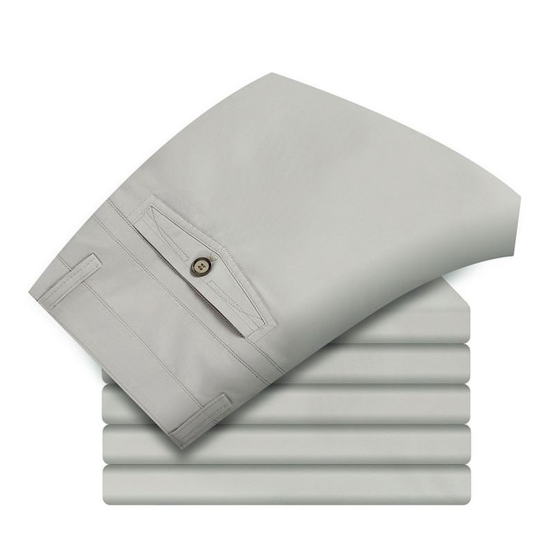 スラックス メンズ スリム パンツ ズボン ビジネス ゴルフパンツ ビジカジ ストレッチ 美脚 大きいサイズ ブラック ネイビー 通勤 薄い 無地 水洗い | ホームアイホーム | 01