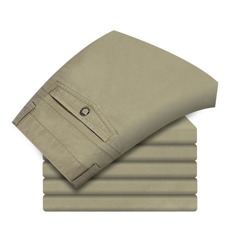 スラックス メンズ スリム パンツ ズボン ビジネス ゴルフパンツ ビジカジ ストレッチ 美脚 大きいサイズ ブラック ネイビー 通勤 薄い 無地 水洗い | ホームアイホーム | 02