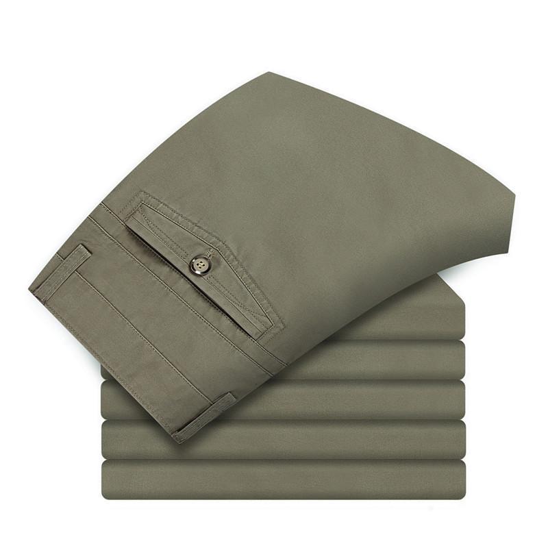 スラックス メンズ スリム パンツ ズボン ビジネス ゴルフパンツ ビジカジ ストレッチ 美脚 大きいサイズ ブラック ネイビー 通勤 薄い 無地 水洗い | ホームアイホーム | 03