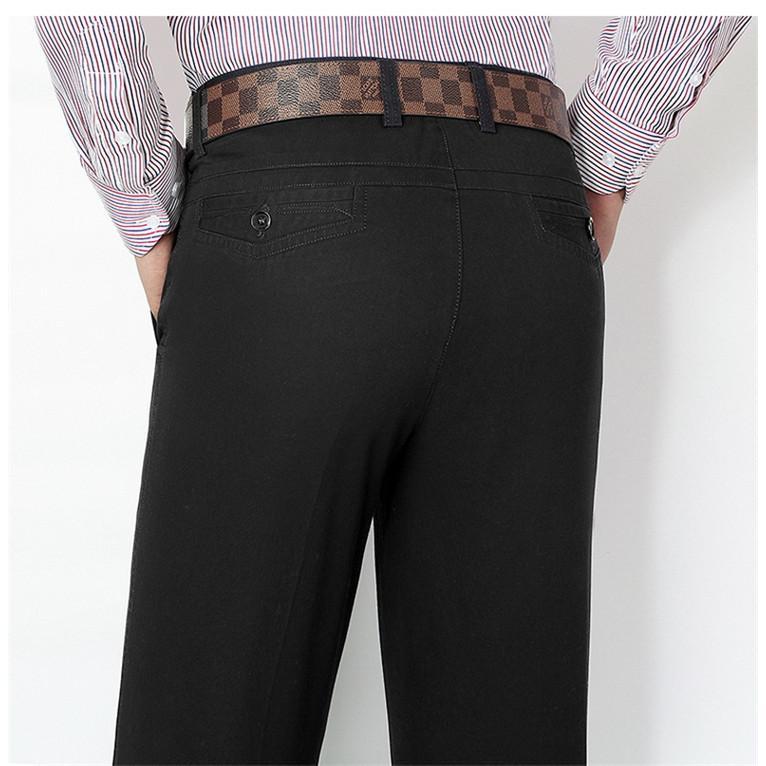 スラックス メンズ スリム パンツ ズボン ビジネス ゴルフパンツ ビジカジ ストレッチ 美脚 大きいサイズ ブラック ネイビー 通勤 薄い 無地 水洗い | ホームアイホーム | 09