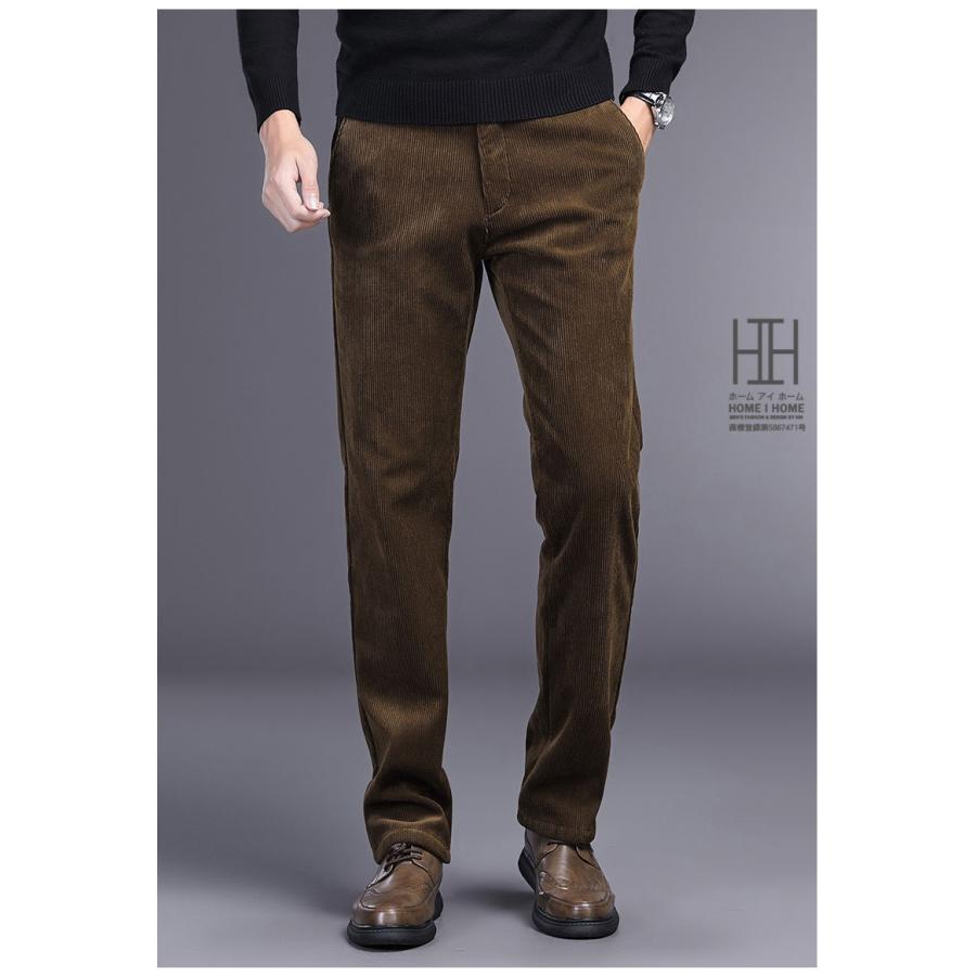 コーデュロイパンツ パンツ スラックス ノータック メンズ 大きいサイズ ストレッチ ビジカジ ストレート 秋冬用 あたたか コーデュロイ パンツ 大人 秋冬服 | ホームアイホーム | 21