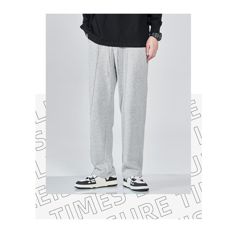 スウェットパンツ ジャージ ストレート メンズ パンツ ロング丈 ズボン イージーパンツ ゴムウェスト カジュアル ゆったり シンプル スポーツ 部屋着 出かけ | ホームアイホーム | 11