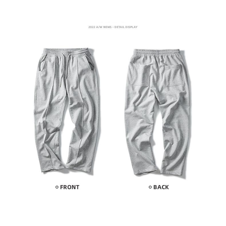 スウェットパンツ ジャージ ストレート メンズ パンツ ロング丈 ズボン イージーパンツ ゴムウェスト カジュアル ゆったり シンプル スポーツ 部屋着 出かけ | ホームアイホーム | 13