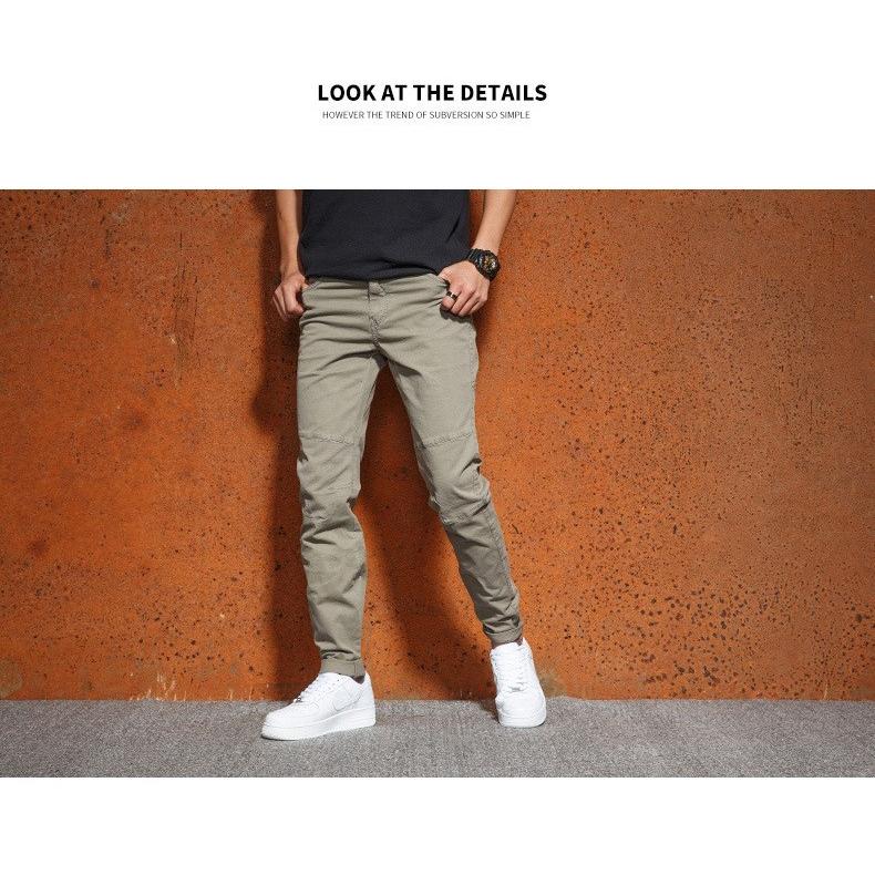 チノパン メンズ ロング丈 無地 スリム アウトドア ワークパンツ カジュアル | ホームアイホーム | 12