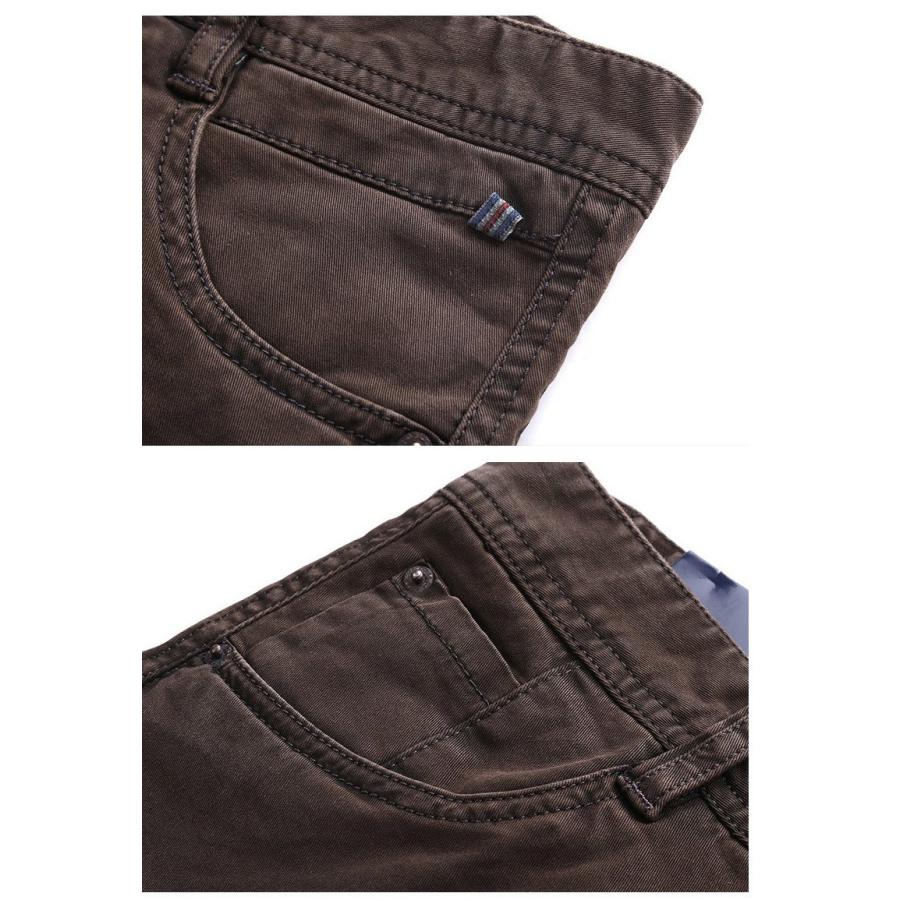 チノパン メンズ ロング丈 無地 スリム アウトドア ワークパンツ カジュアル | ホームアイホーム | 03