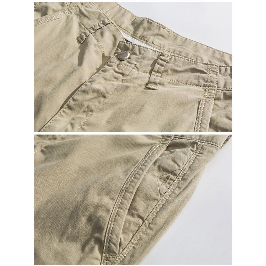 ストレッチパンツ チノパン 無地 メンズ 綿パン チノ ややストレッチ カジュアル ストリート ストレート ロング丈 ボトムス | ブランド登録なし | 11