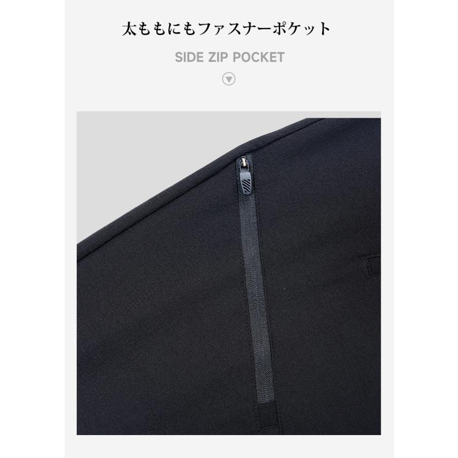 クライミングパンツ ストレッチパンツ メンズ ウェビングベルト アウトドア カジュアル テーパード キャンプ 登山 自転車 ゴルフ スポーツ 大きいサイズ | ブランド登録なし | 17