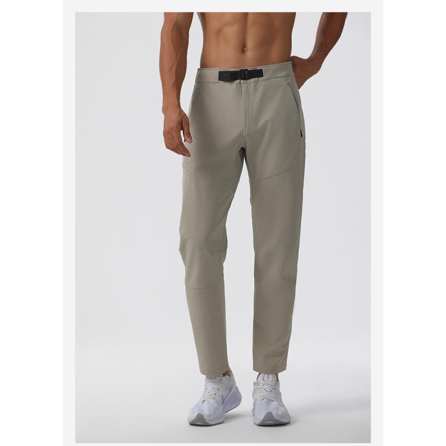 クライミングパンツ ストレッチパンツ メンズ ウェビングベルト アウトドア カジュアル テーパード キャンプ 登山 自転車 ゴルフ スポーツ 大きいサイズ | ブランド登録なし | 09