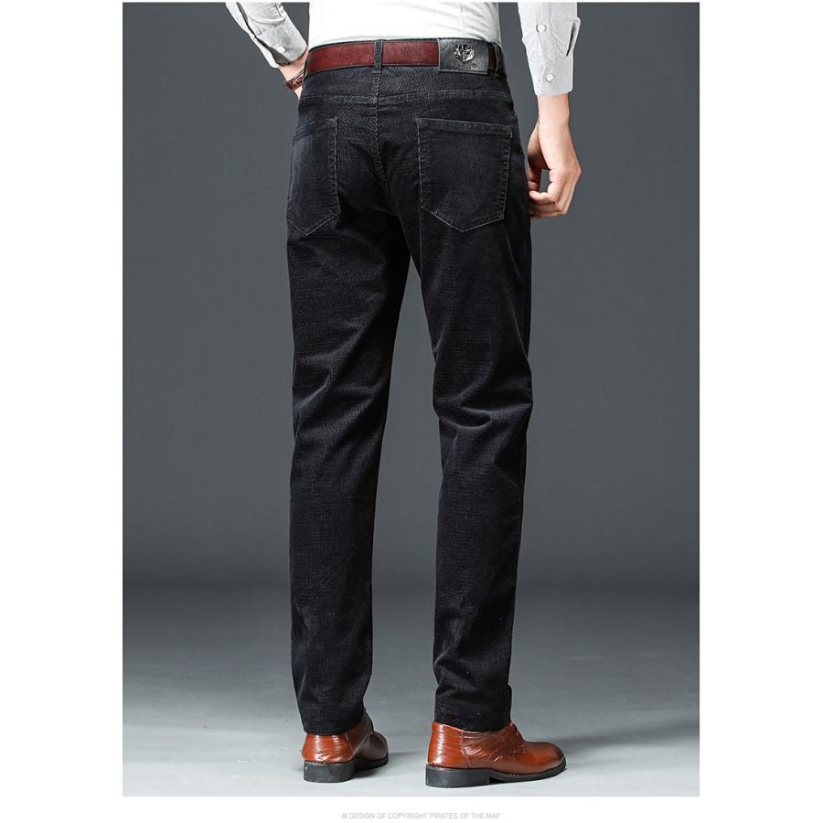 コーデュロイパンツ メンズ コール天 ロング丈 カジュアル 秋冬 ロングパンツ ズボン 紳士 黒 紺 メンズファッション | ホームアイホーム | 18