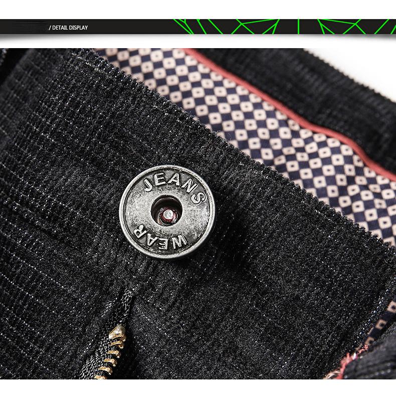 コーデュロイパンツ メンズ コール天 ロング丈 カジュアル 秋冬 ロングパンツ ズボン 紳士 黒 紺 メンズファッション | ホームアイホーム | 19