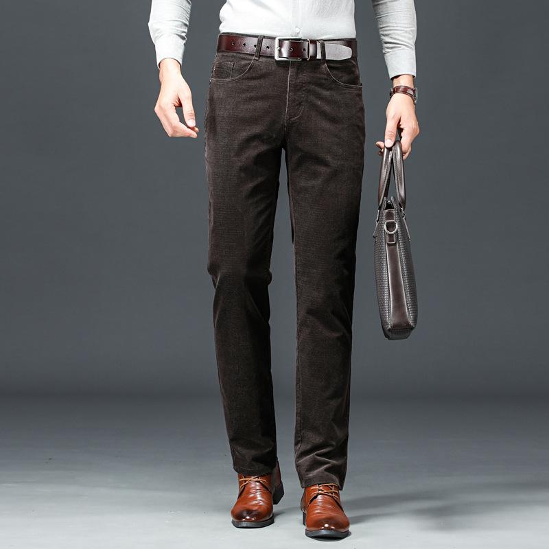 コーデュロイパンツ メンズ コール天 ロング丈 カジュアル 秋冬 ロングパンツ ズボン 紳士 黒 紺 メンズファッション | ホームアイホーム | 10