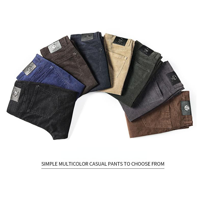 コーデュロイパンツ メンズ コール天 ロング丈 カジュアル 秋冬 ロングパンツ ズボン 紳士 黒 紺 メンズファッション | ホームアイホーム | 13