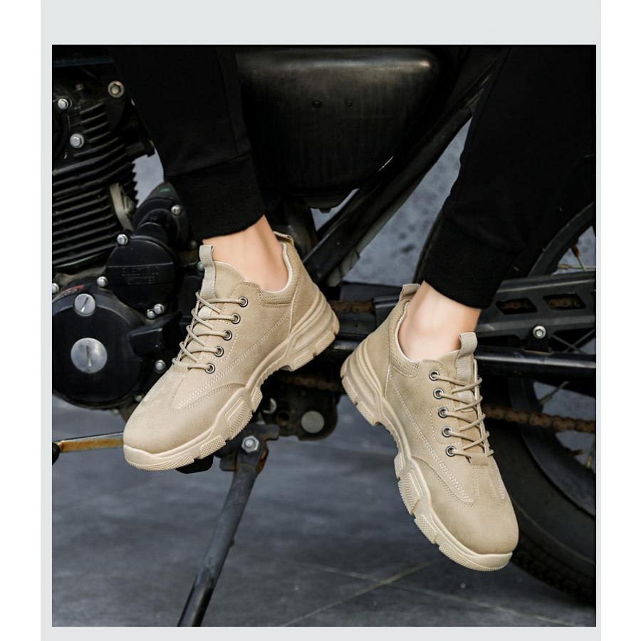 スニーカー メンズ ローカット ワークブーツ メンズスニーカー 革靴 靴 ランニングシューズ カジュアル 歩きやすい ウォーキング アウトドア おしゃれ 春 秋 冬 | ホームアイホーム | 08