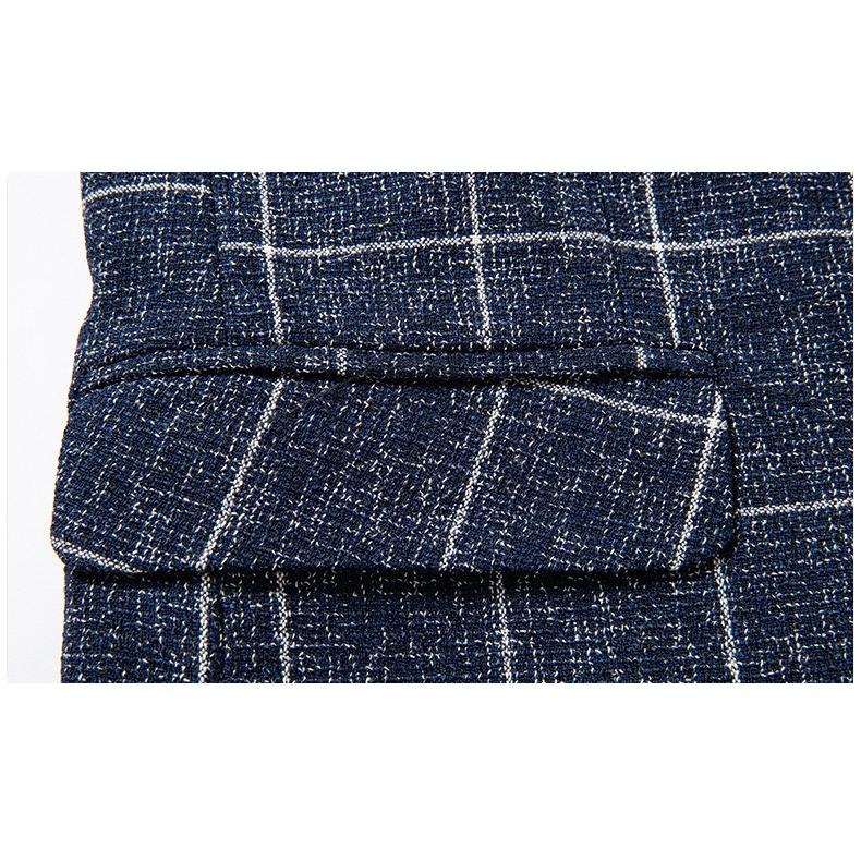 テーラードジャケット メンズ 通勤 チェック柄 ディリーテーラード 春秋 | ホームアイホーム | 10