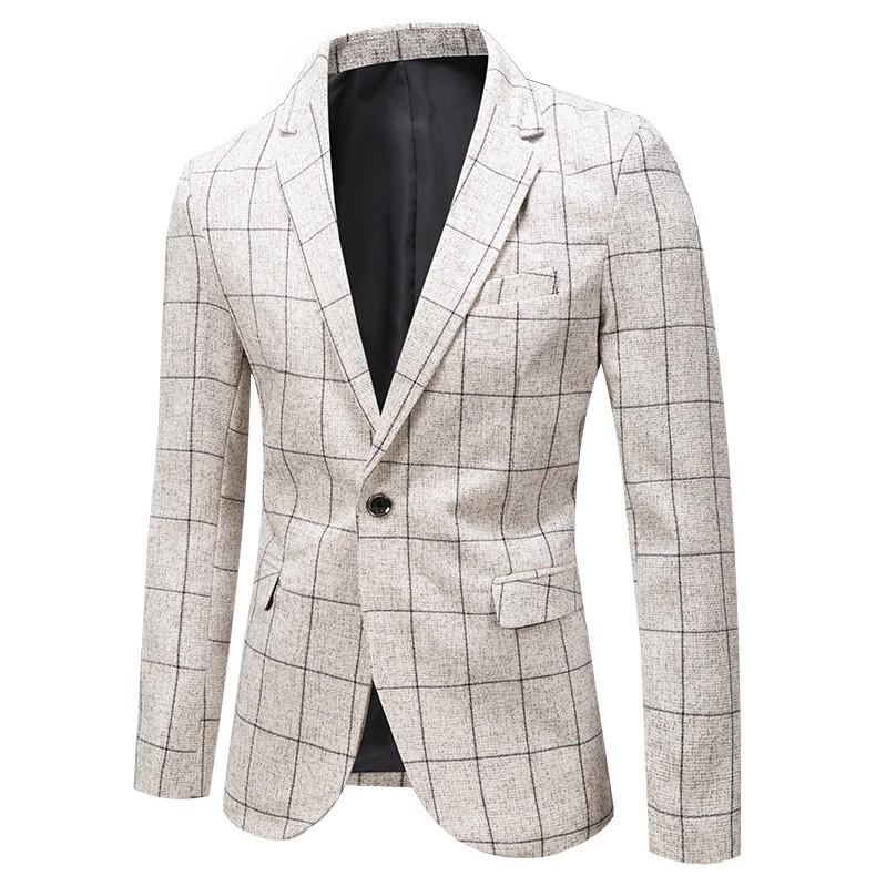 テーラードジャケット メンズ 通勤 チェック柄 ディリーテーラード 春秋 | ホームアイホーム | 03