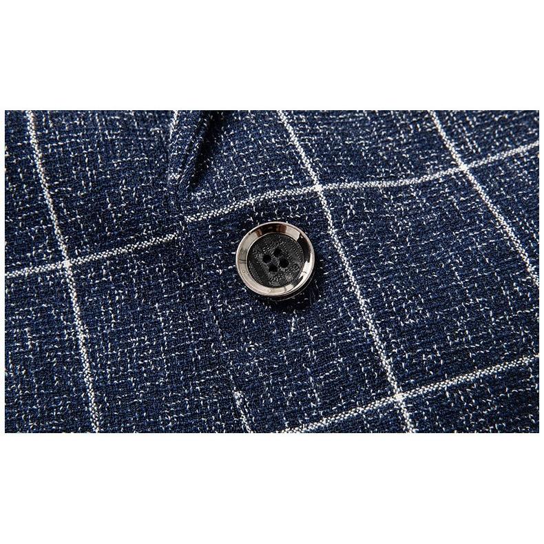 テーラードジャケット メンズ 通勤 チェック柄 ディリーテーラード 春秋 | ホームアイホーム | 08