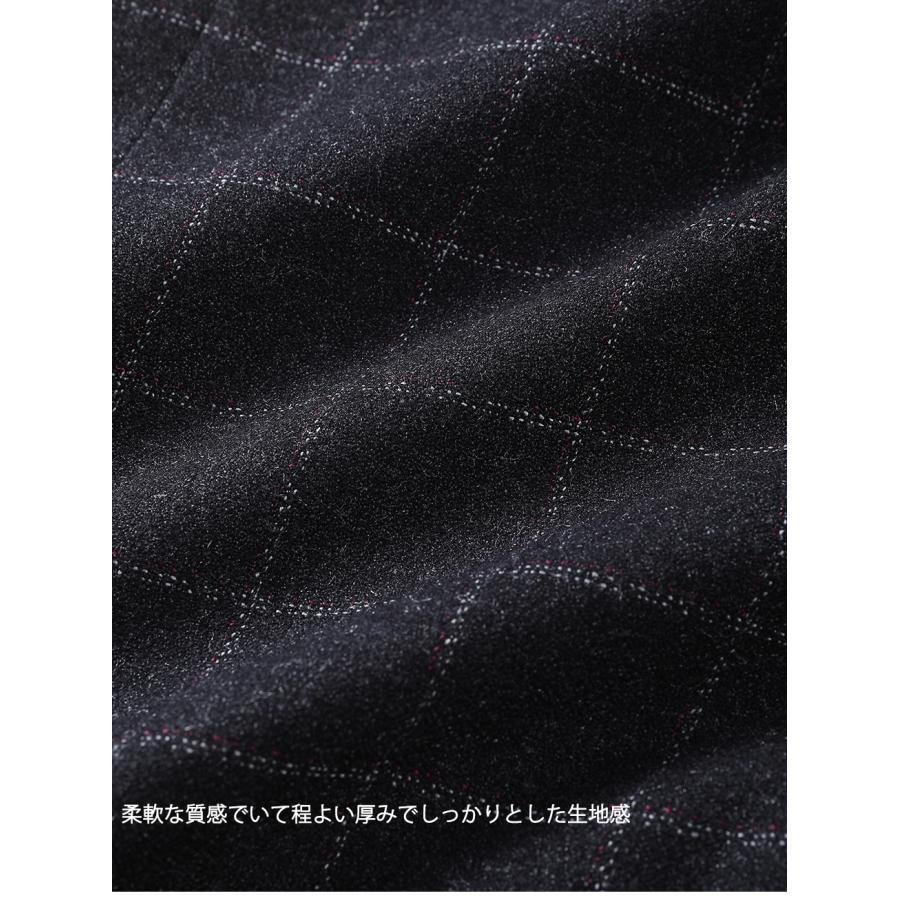 テーラード ジャケット メンズ チェック柄 ビジカジ 2釦 ブローチ無し スタイリッシュ 紳士服 通勤 春 秋 冬 カジュアル ビジネス ブレザー テレワーク | ホームアイホーム | 12