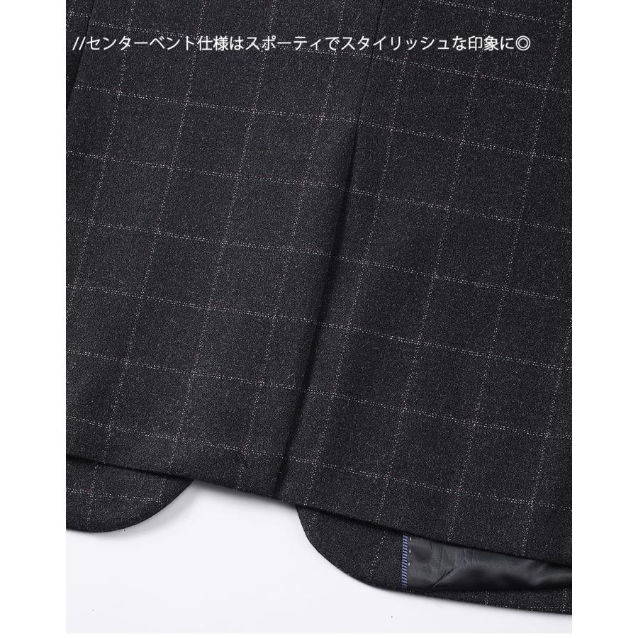 テーラード ジャケット メンズ チェック柄 ビジカジ 2釦 ブローチ無し スタイリッシュ 紳士服 通勤 春 秋 冬 カジュアル ビジネス ブレザー テレワーク | ホームアイホーム | 14