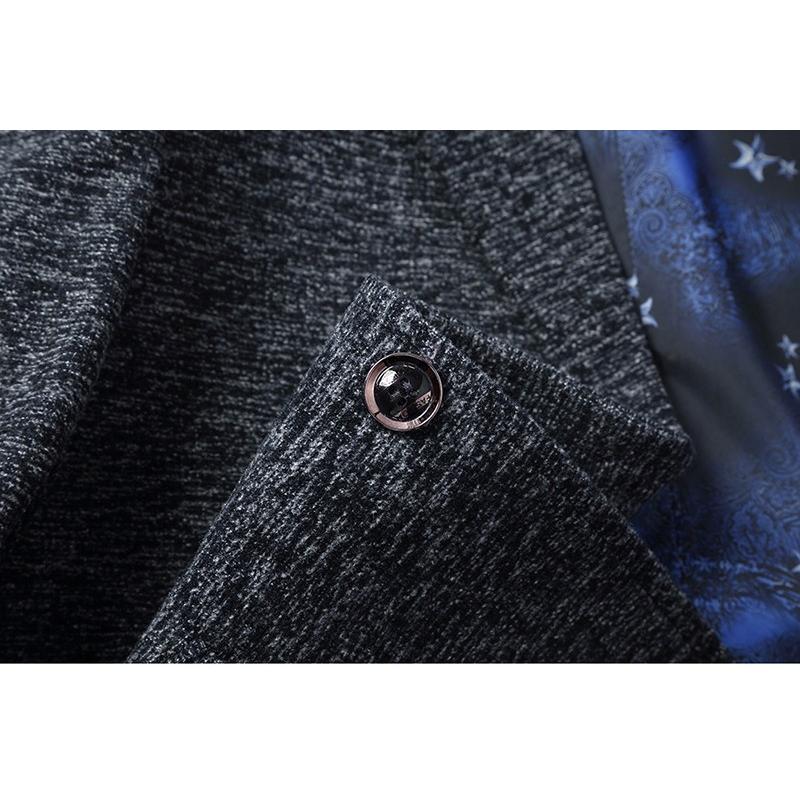 テーラードジャケット メンズ ブレザー 総柄 スリム 秋冬ビジネス カジュアル | ホームアイホーム | 04