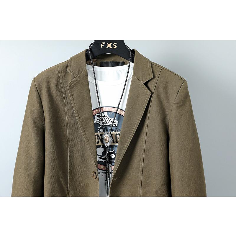 テーラード ブレザー メンズテーラード テーラードジャケット 細身 ツーボタン 2B 紳士 ビジネス カジュアル スリム 春秋 紳士 | ホームアイホーム | 07