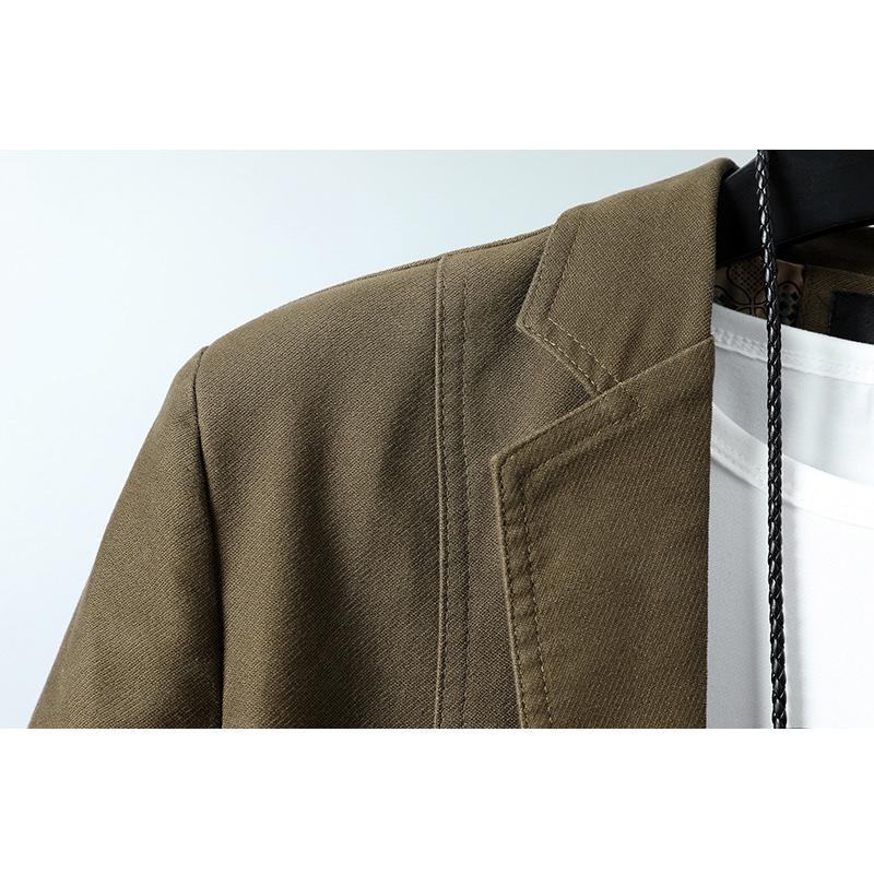 テーラード ブレザー メンズテーラード テーラードジャケット 細身 ツーボタン 2B 紳士 ビジネス カジュアル スリム 春秋 紳士 | ホームアイホーム | 08