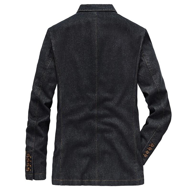 ジャケット デニムテーラード ブレザー メンズ 2ボタンカジュアル デニムジャケット アウター スタイリッシュ | ホームアイホーム | 06