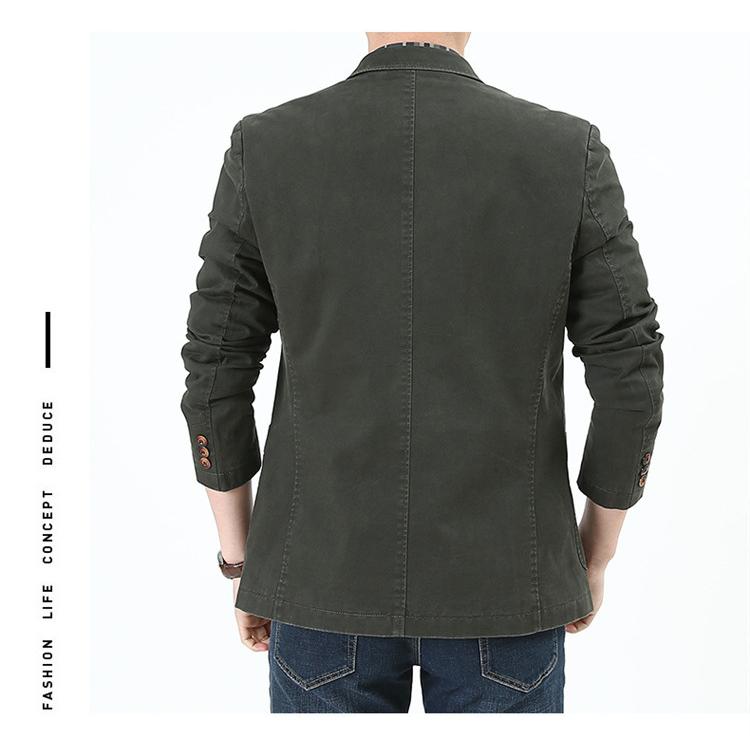 テーラードジャケット メンズ ジャケット 長袖 ストレッチ オフィス アウター カジュアル 父の日 スーツ タイト ギフト ブレザー 大きいサイズ | ブランド登録なし | 12