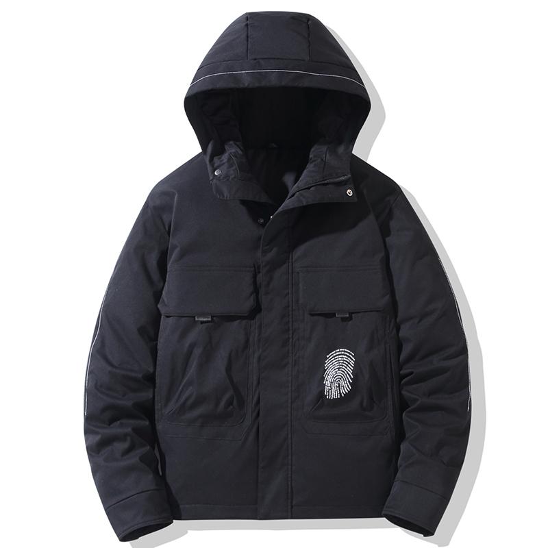 ダウンジャケット メンズ ボリューム ダウンコート フード付き 保温 軽量 アウター 防寒 防風 冬 ジャンパー おしゃれ あったか | ホームアイホーム | 03