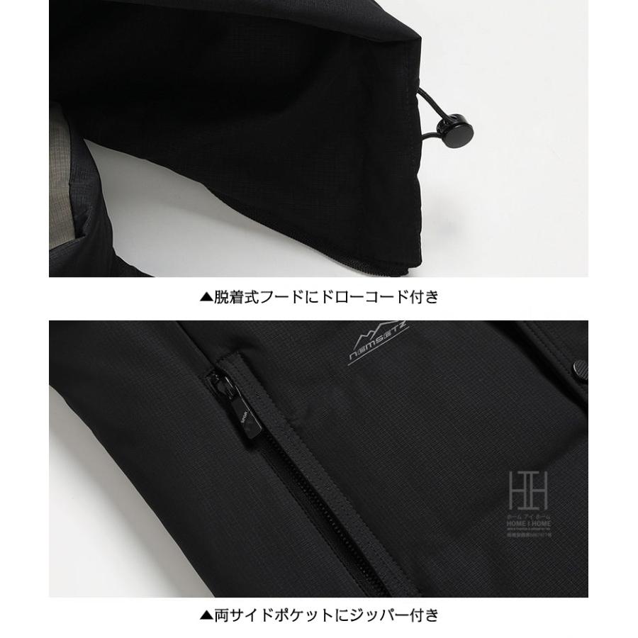 ダウンジャケット メンズ おしゃれ 脱着式フード 防寒着 リアルダウン ボリュームネック シンプル 防寒対策 暖かい 防風 保温 アウター ブルゾン ダウンコート | ホームアイホーム | 11