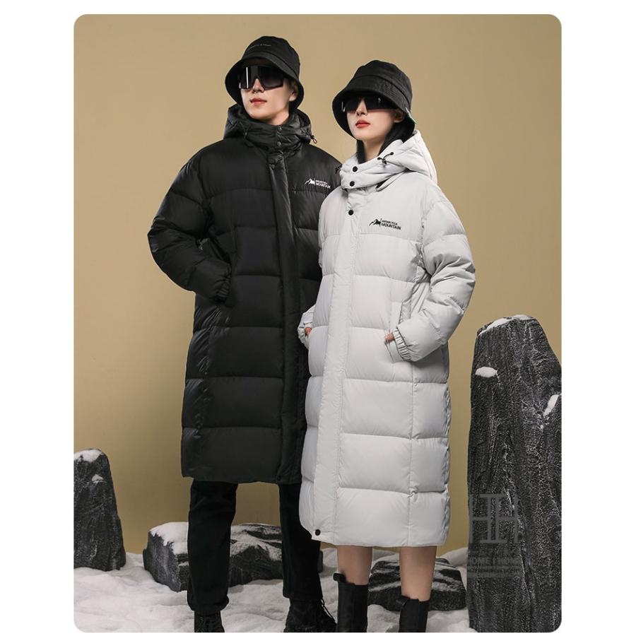 90ダウン 極暖ダウン ロングダウンジャケット メンズ レディース ユニセックス おしゃれ 軽量 フード付き ロング丈 防風 防寒 あったか キャンプ アウトドア | ホームアイホーム | 15