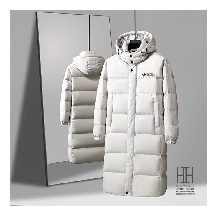 90ダウン 極暖ダウン ロングダウンジャケット メンズ レディース ユニセックス おしゃれ 軽量 フード付き ロング丈 防風 防寒 あったか キャンプ アウトドア | ホームアイホーム | 08